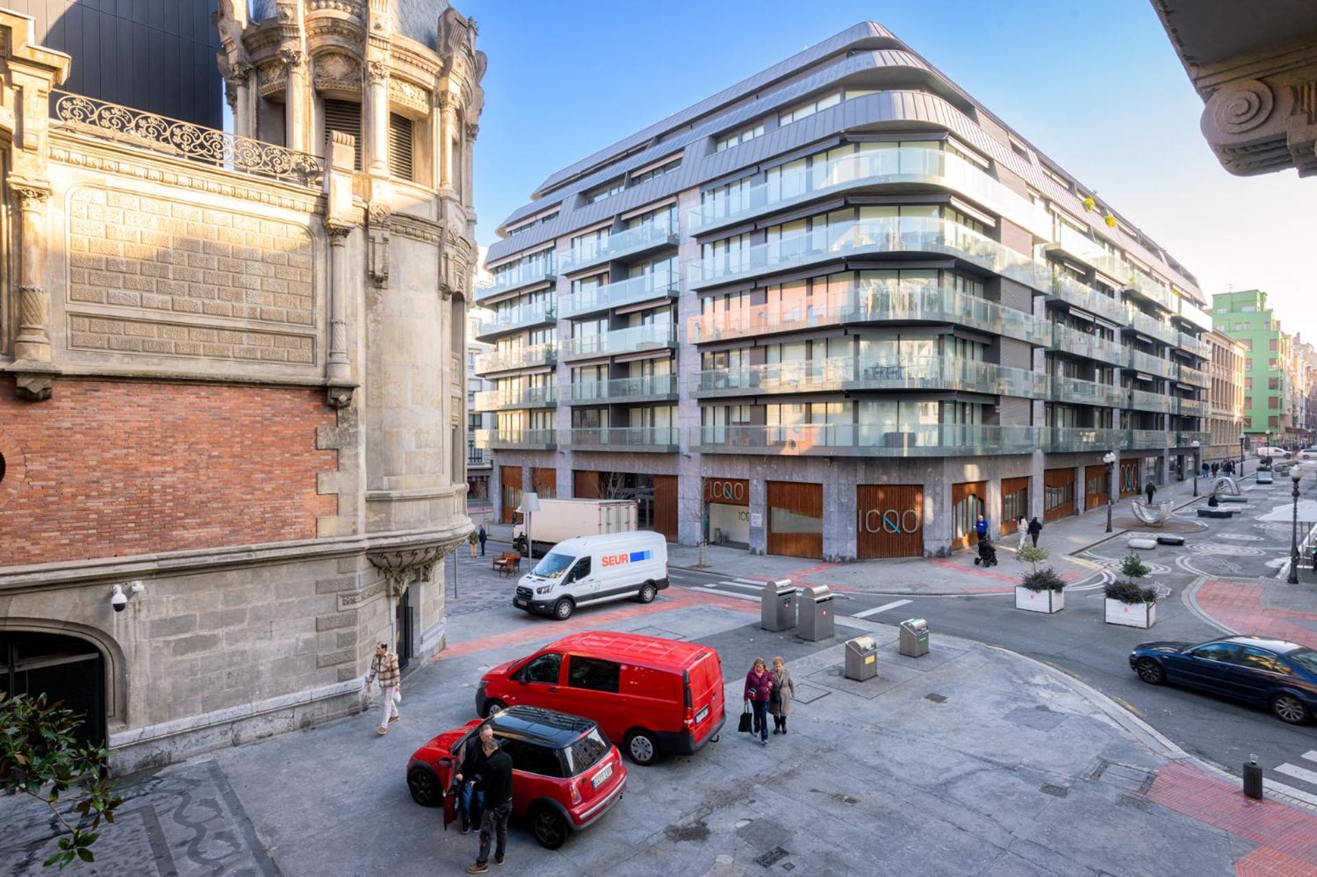 Nuevo Lujo Centro De Bilbao + Wifi . Parking Apartamento Exterior foto